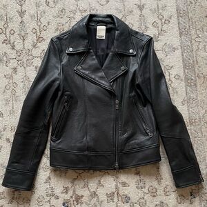 Baldwin leather jacket